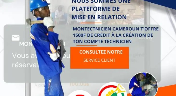 Découvrez Montechnicien, votre nouvelle plateforme de services au Cameroun